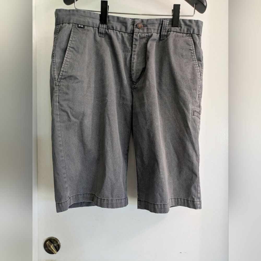 Fox Racing Shorts Men's Size 36 Gray Casual BMX Motocross